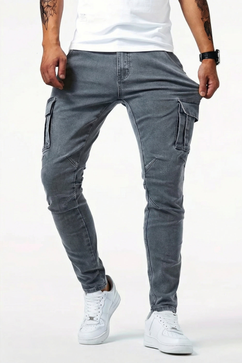 Sommerfeld | Elastische Cargo Jeans für Herren