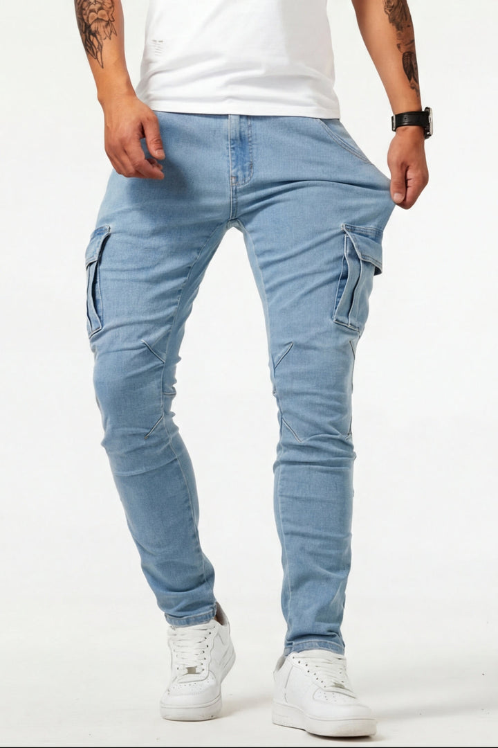 Sommerfeld | Elastische Cargo Jeans für Herren