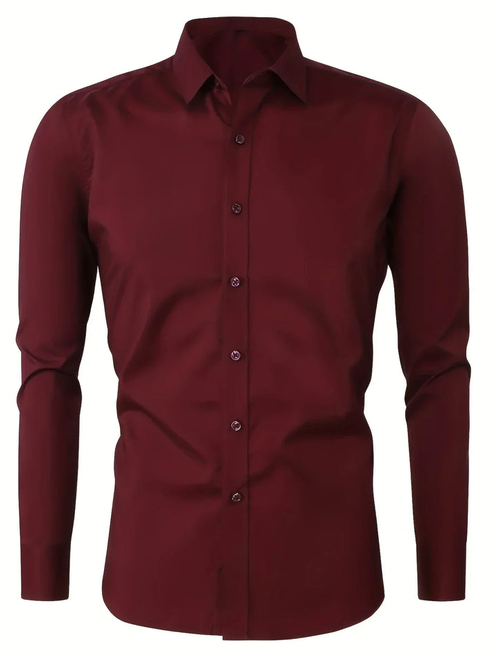 Avabloomly™ | Chemise élégante à manches longues avec boutons