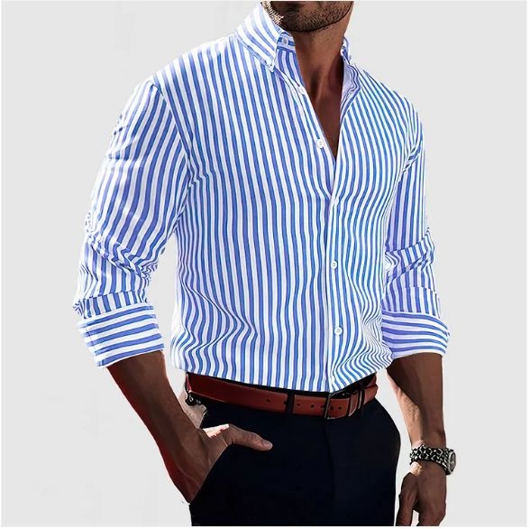 Avabloomly™ - Chemise Confidence à rayures