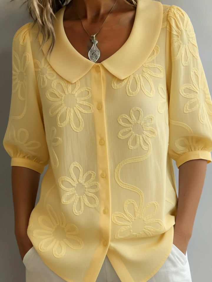 Avabloomly™ — Blouse légère florale élégance naturelle