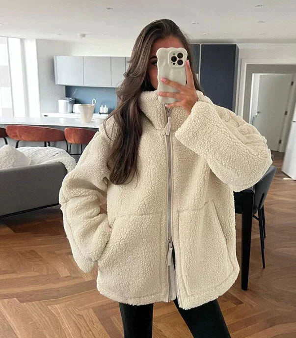 Avabloomly™ | Veste Teddyfleece