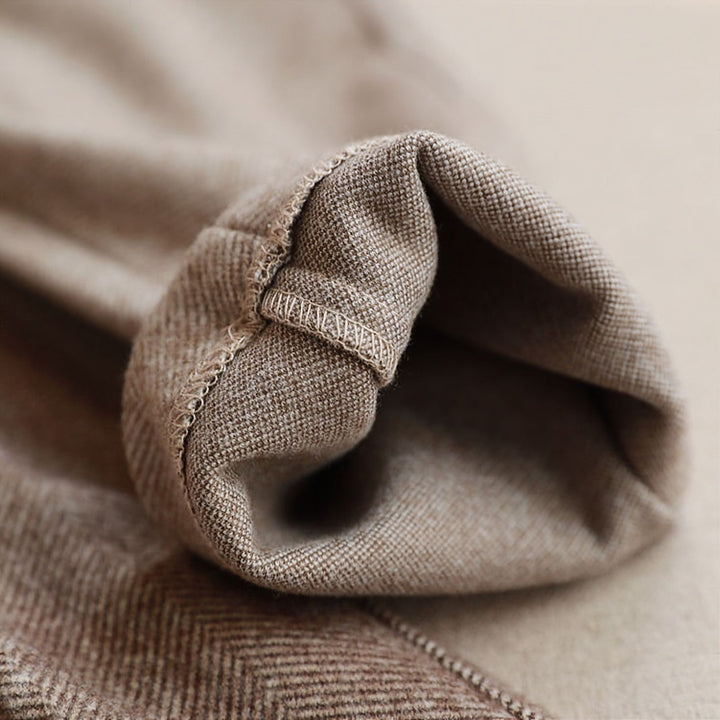 PANTALONS ÉLÉGANTS EN PURE LAINE SUR MESURE