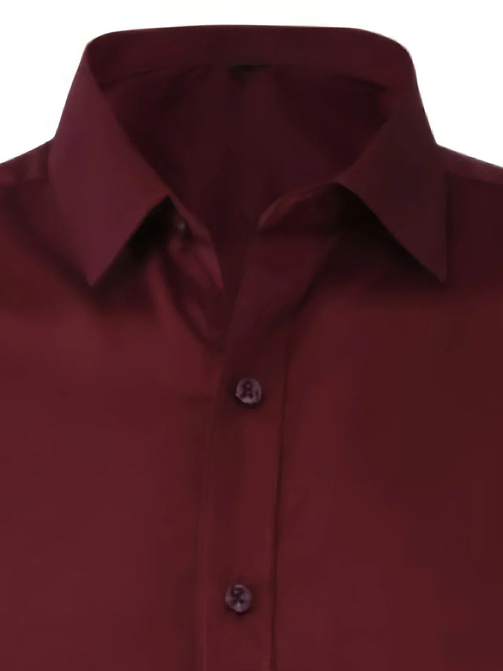 Avabloomly™ | Chemise élégante à manches longues avec boutons