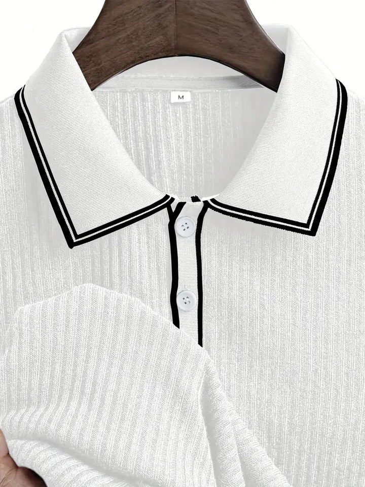 Avabloomly™ | Polo élégant à manches courtes