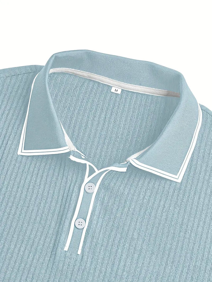 Avabloomly™ | Polo élégant à manches courtes