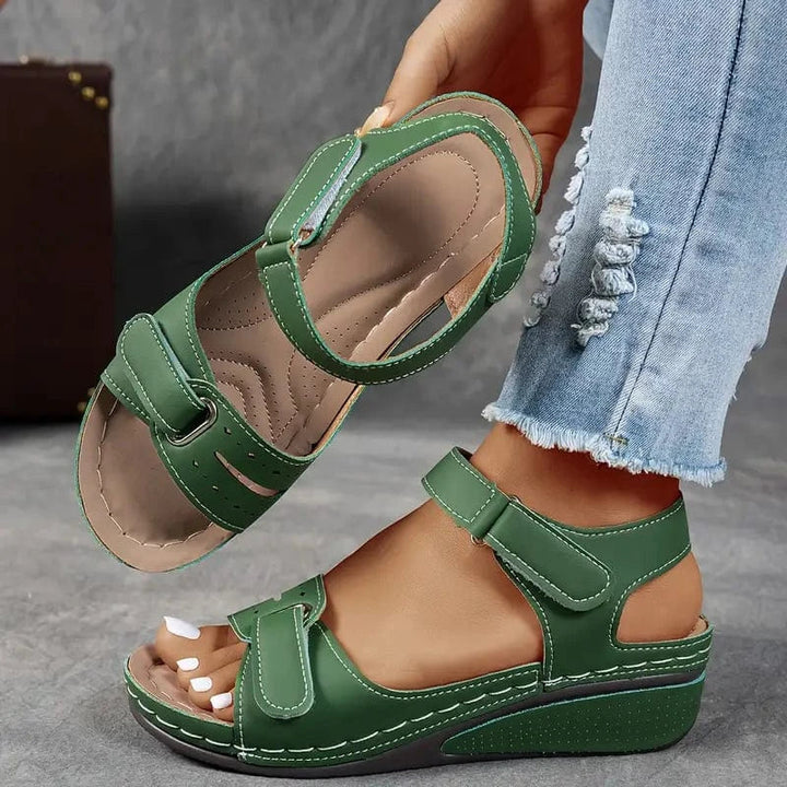 Célima| Sandales en cuir
