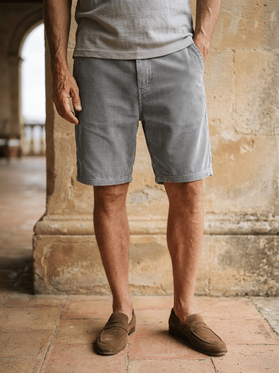 Sommerfeld | Luxuriöse Cord-Shorts für den Sommer