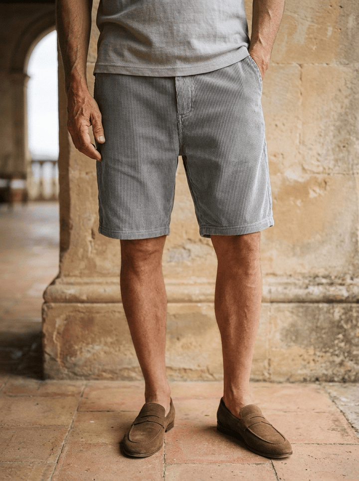 Sommerfeld | Luxuriöse Cord-Shorts für den Sommer