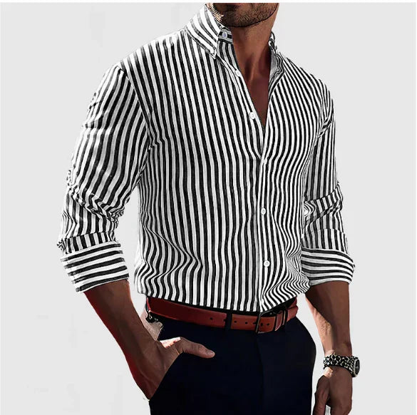 Avabloomly™ - Chemise Confidence à rayures