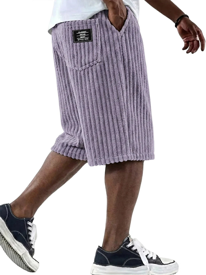 Sommerfeld | Cord-Shorts mit Stickdetail