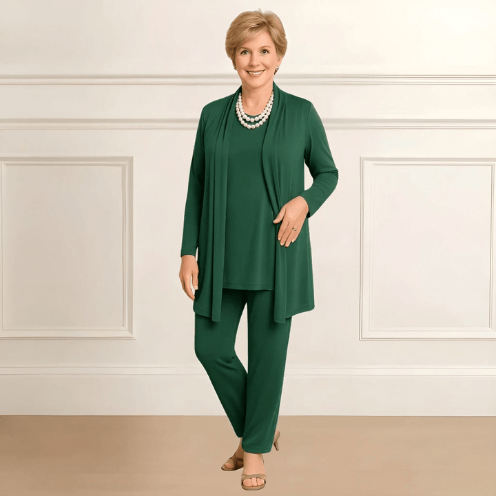 Ronalie | Elegantes Set aus Oberteil und Hose