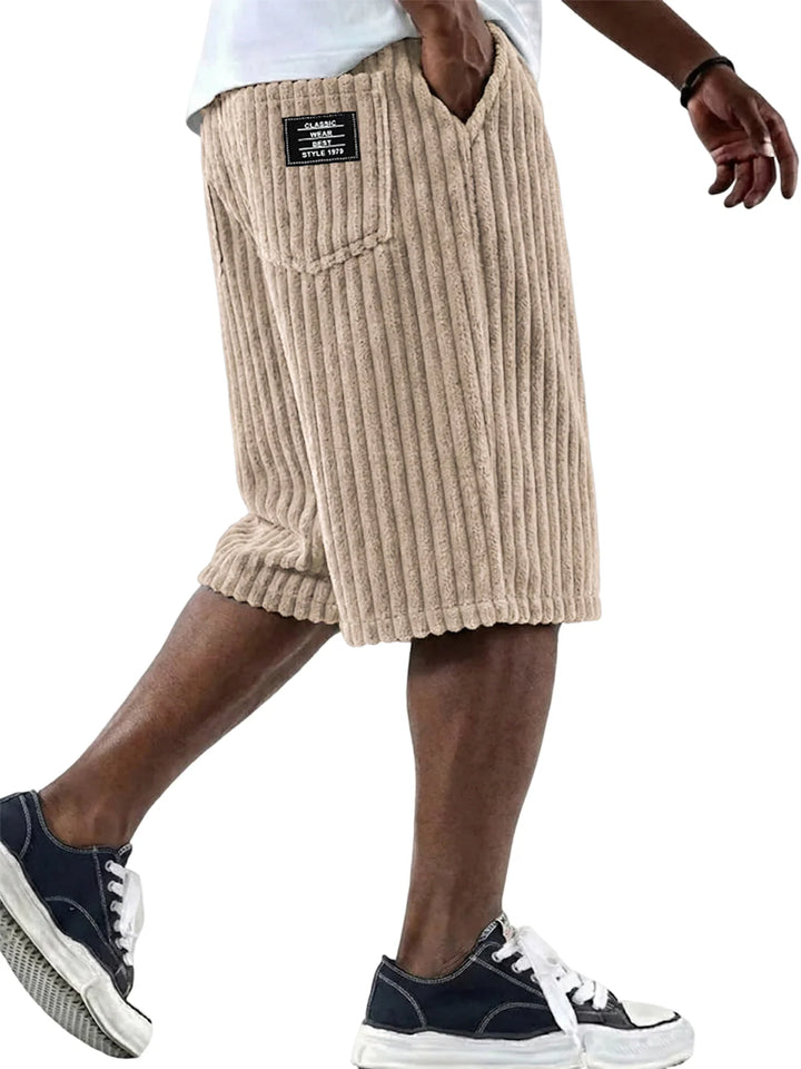 Sommerfeld | Cord-Shorts mit Stickdetail