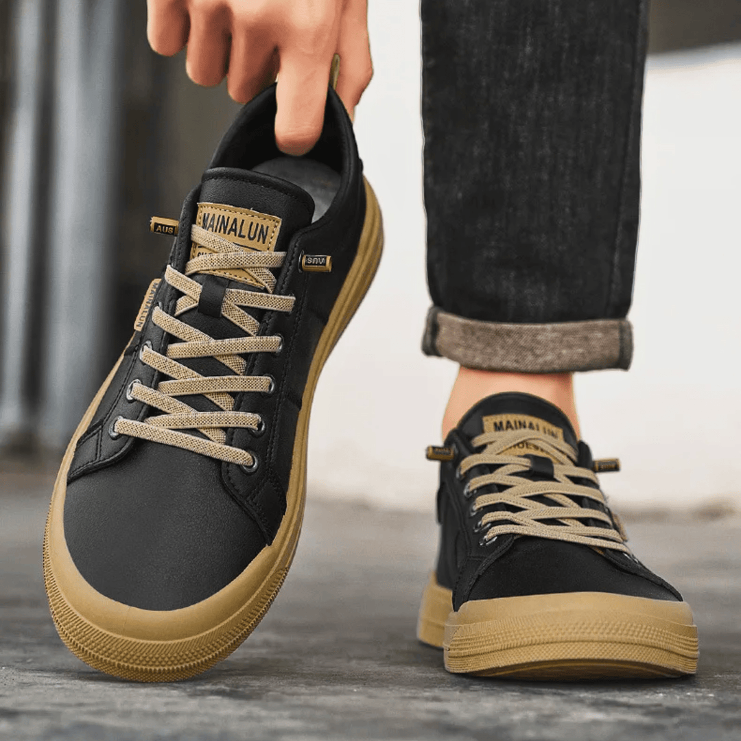 Leder-Sneaker für Herren