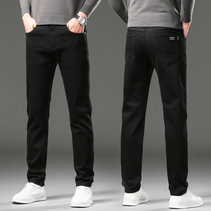 PANTALON EN DENIM THERMIQUE